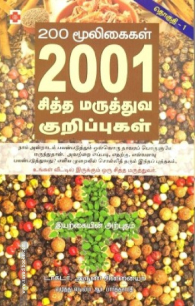200 முலிகைகள் 2001 குறிப்புகள்