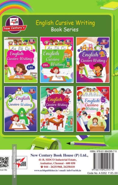 English Cursive Writing (1st Standard)