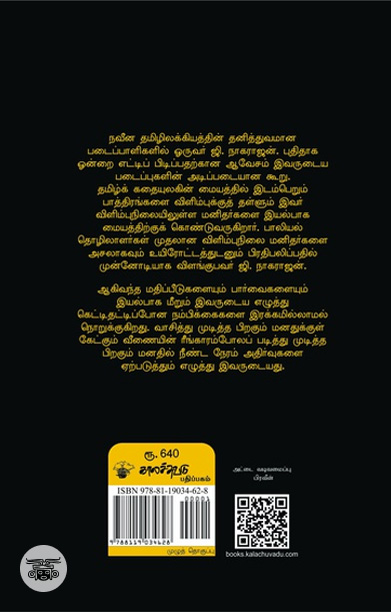 ஜி. நாகராஜன் படைப்பாக்கங்கள்