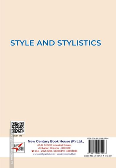 Style and Stylistics