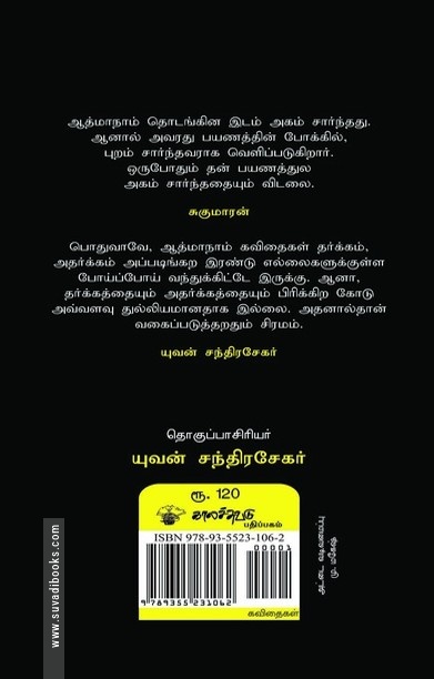 ஆத்மாநாம் தேர்ந்தெடுத்த கவிதைகள்
