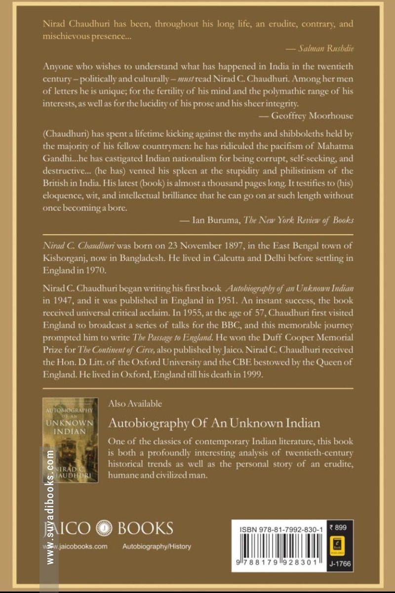 Autobiography of an Unknown Indian: Part II