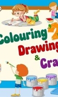 Colouring, Drawing & Craft (3 in 1) 2nd std