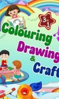 Colouring, Drawing & Craft (3 in 1) 5th Std