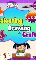 Colouring, Drawing & Craft (3 in 1 ) LKG