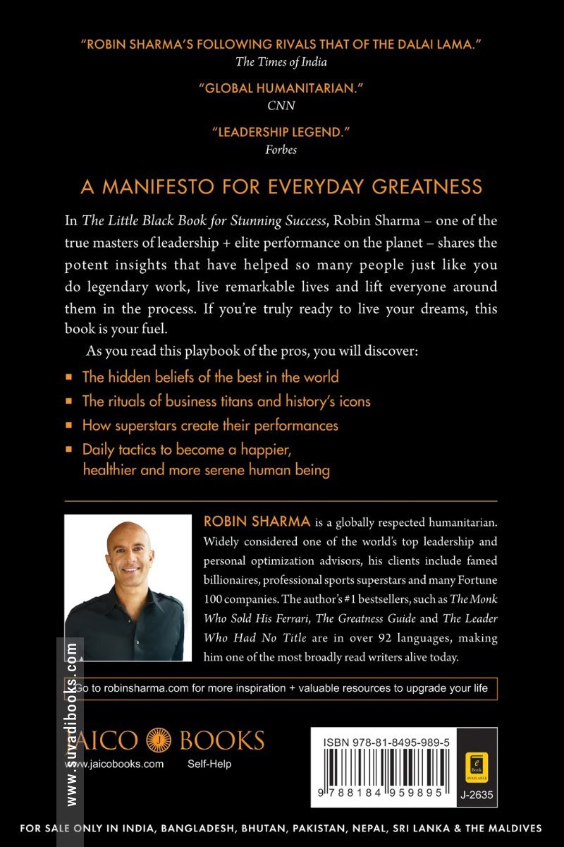 Little Black Book for Stunning Success + Tools for Action Mastery